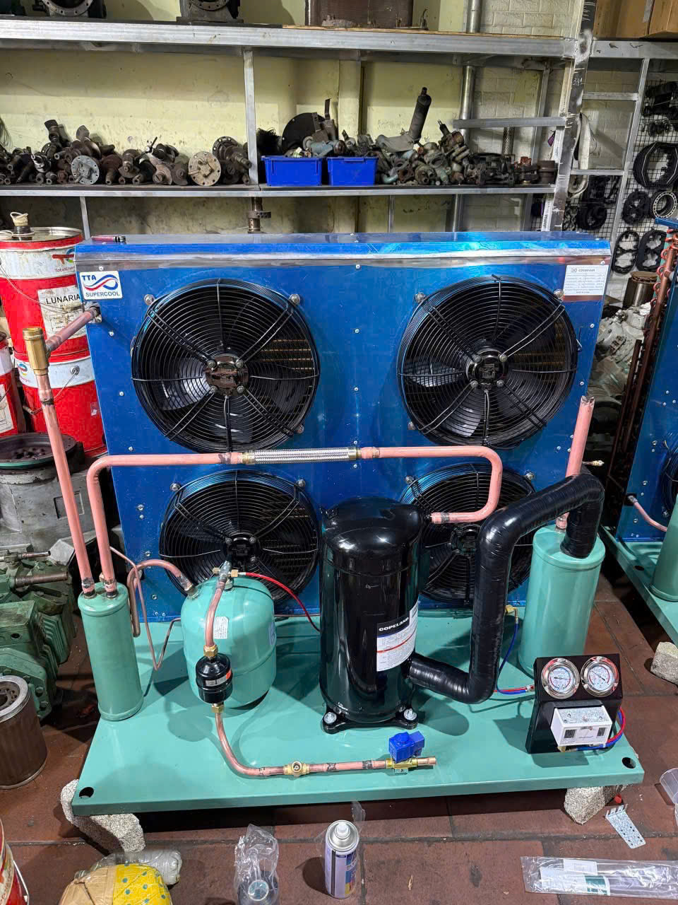 tu mat hp 3 - Thi công phòng mát cho tủ điện RedstarCera Hải Phòng