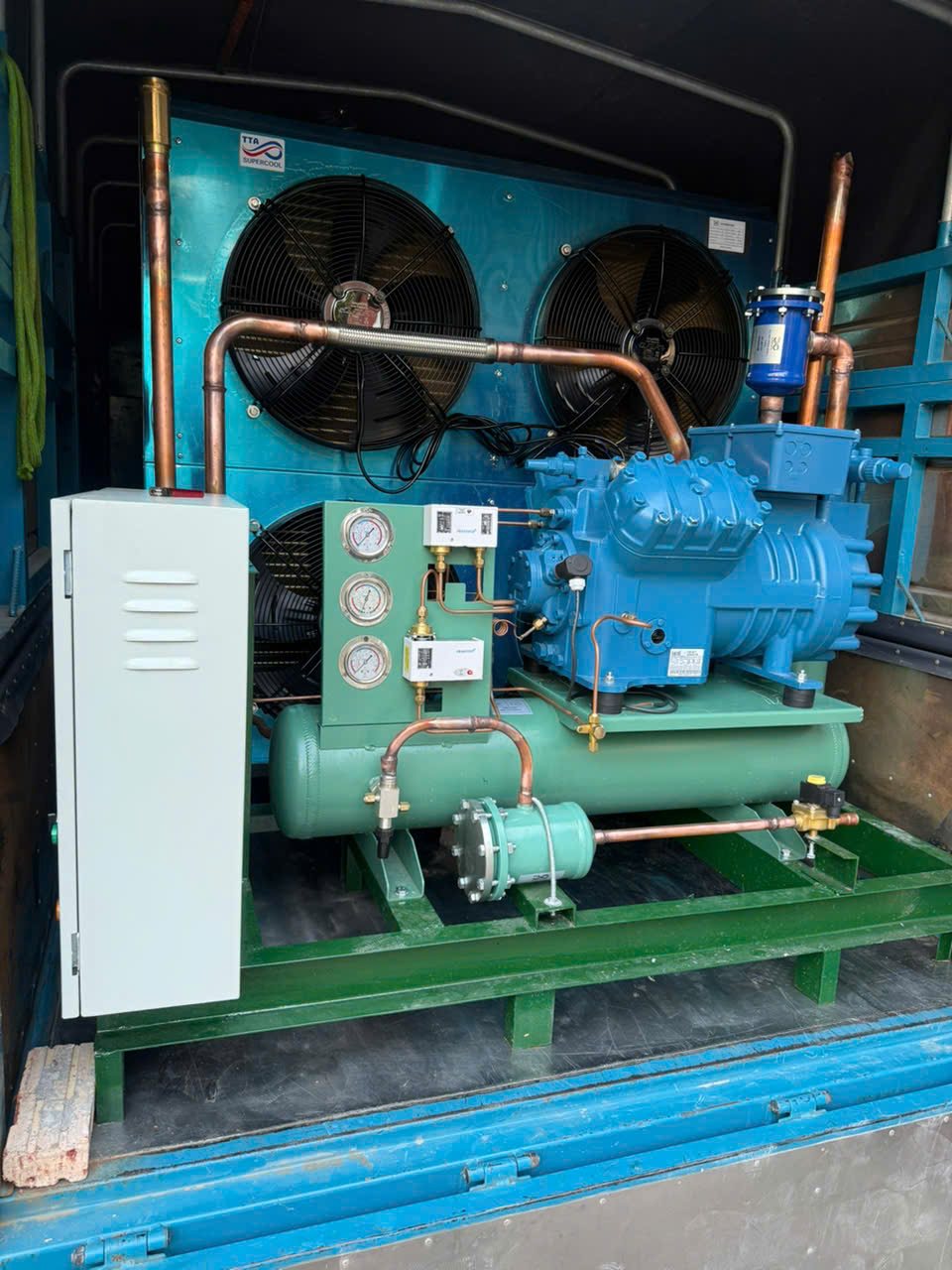 thi cong kho lanh tai phu tho 1 - Dự án lắp đặt kho đông tại Phú Thọ cho Công ty Ngọc Hanh